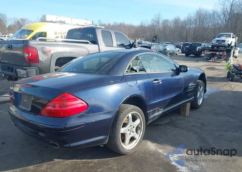 2003 Mercedes-Benz Sl 500 из США, поврежденный, VIN WDBSK75F83F058401